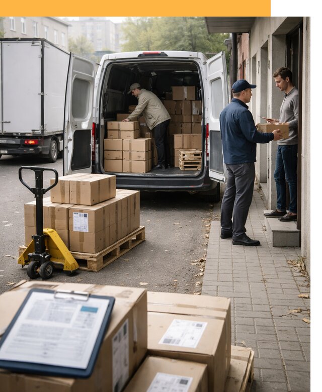 Доставка грузов от двери до двери с таможней от 45927 руб.