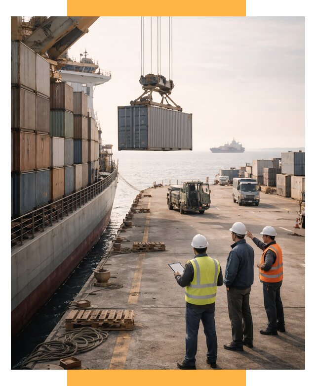 Морские перевозки грузов по миру от 45927 р. | СетСервис-Крл