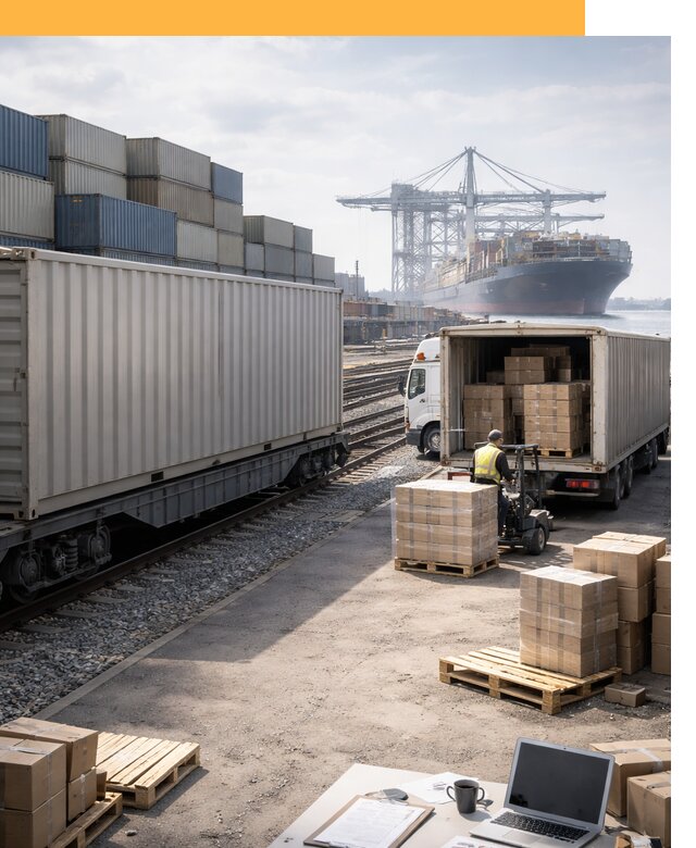 Мультимодальные перевозки грузов по миру от 45927 руб