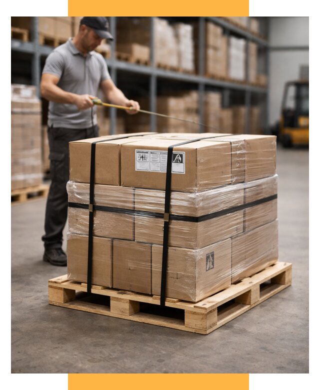 Упаковка и паллетирование грузов от 3572 р. | СетСервис-Крл