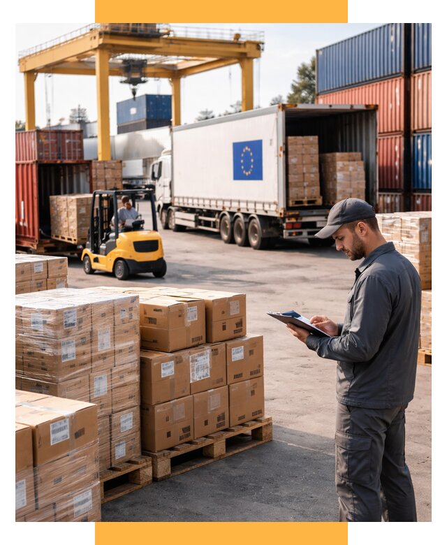 Доставка грузов из Европы от 12247 р., логистика СетСервис-Крл