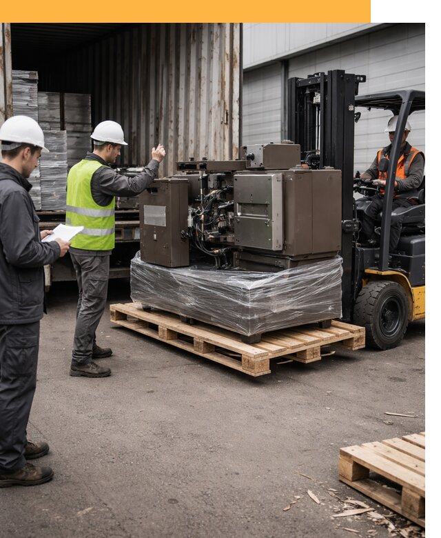 Доставка промышленного оборудования из Европы от 45927