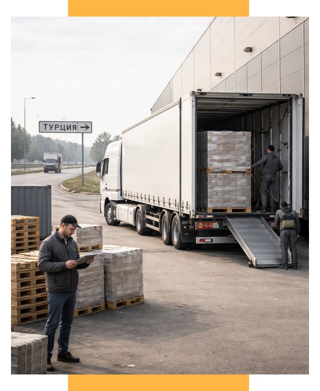 Автоперевозки и доставка фурой из Турции от 122472 р. | СетСервис-Крл