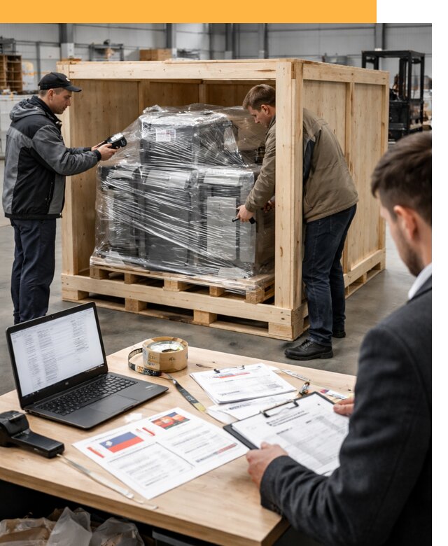 Доставка промышленного оборудования из США от 66339 руб