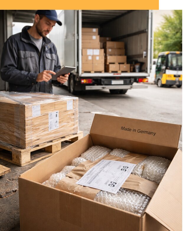 Доставка грузов из Германии от 45927 руб с таможенным оформлением