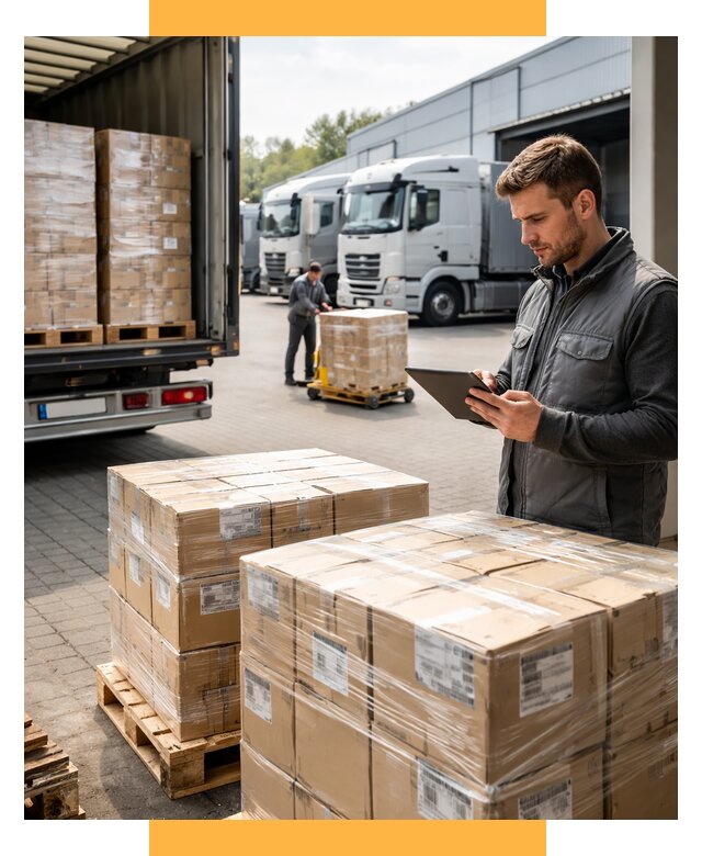 Автоперевозки из Германии от 8981 р. - логистика СетСервис-Крл