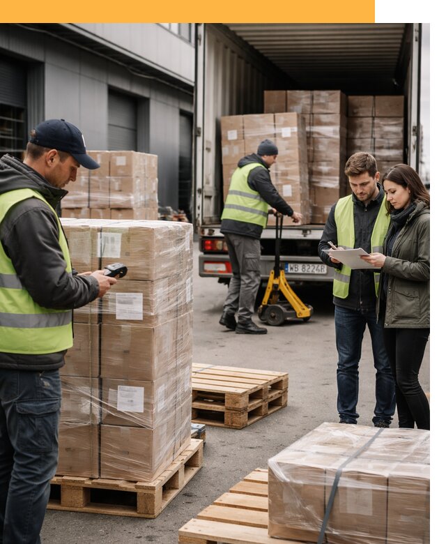 Доставка грузов из Польши: морем, авто и авиа от 7655