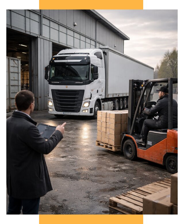 Автоперевозки из Латвии от 76545 р., авто логистика СетСервис-Крл