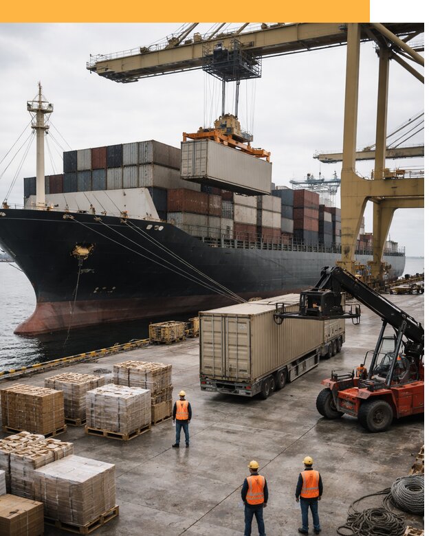 Морские перевозки из Индии: доставка FCL/LCL, таможня от 122472