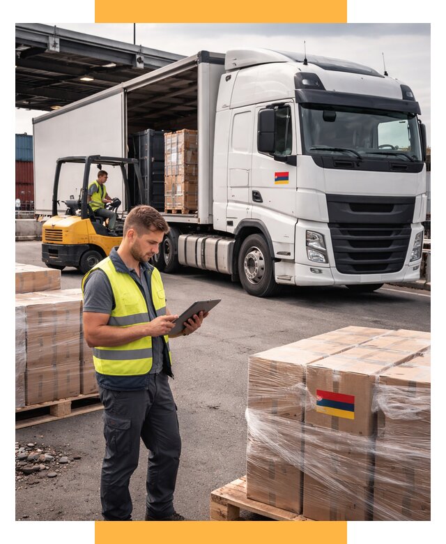 Автоперевозки из Армении от 96957 р. — услуги СетСервис-Крл