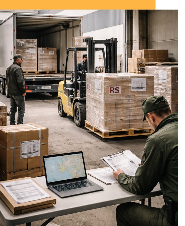 Доставка грузов в Сербию от 45927 руб, международные перевозки