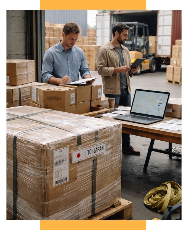 Доставка грузов в Японию от 25515 р., логистика СетСервис-Крл