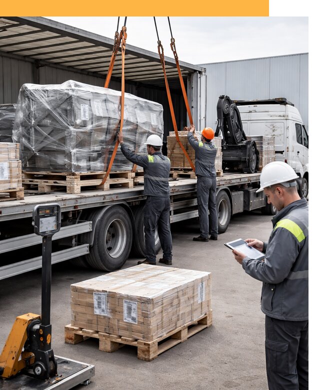 Перевозка крупного оборудования по миру от 30618 руб