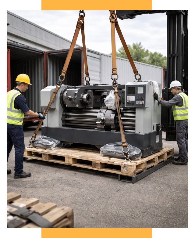 Перевозка станков и таможня от 61236 р. | СетСервис-Крл логистика