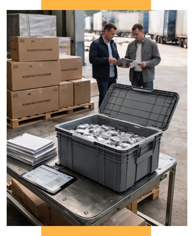 Перевозка комплектующих из Китая от 6634 р. | СетСервис-Крл