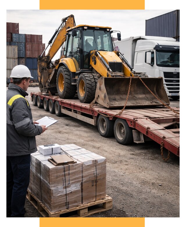 Международная перевозка спецтехники от 45927 р., СетСервис-Крл