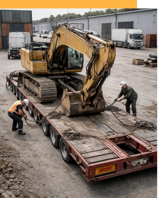 Перевозка спецтехники по России и миру от 45927 руб