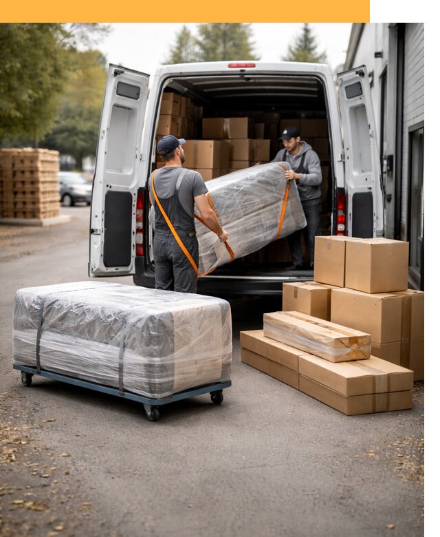 Перевозка мебели по России и за рубеж с таможней от 7655