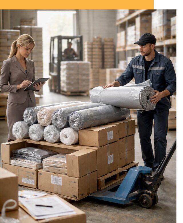 Перевозка текстиля по миру от 15309 руб. с таможней и страхованием