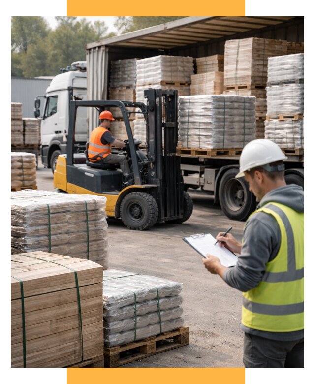 Перевозка строительных материалов от 5613 р. | СетСервис-Крл