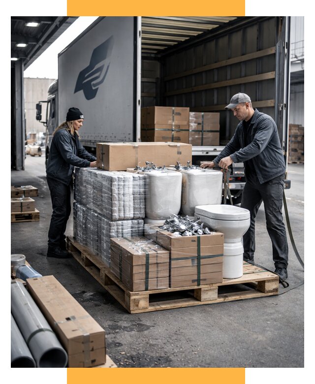 Перевозка сантехники под ключ от 1837 р. | СетСервис-Крл