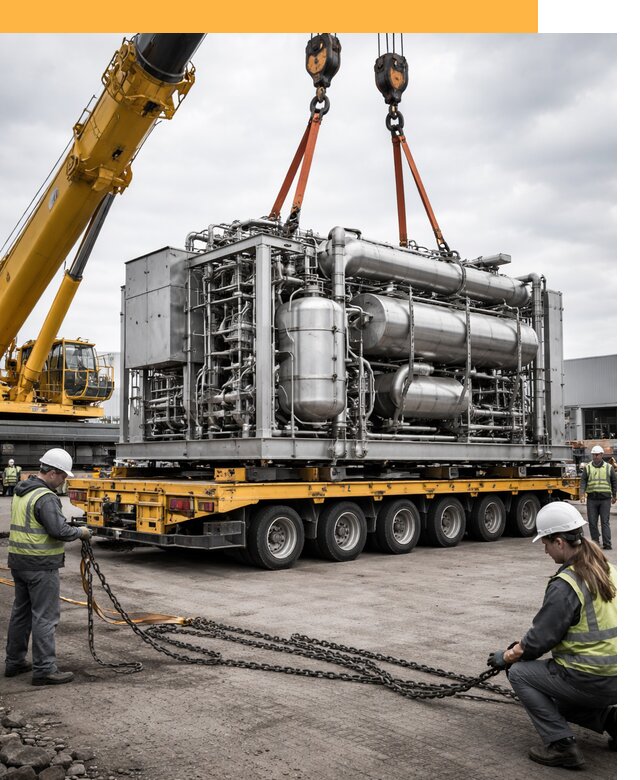 Перевозка тяжеловесных грузов по миру от 153090 руб