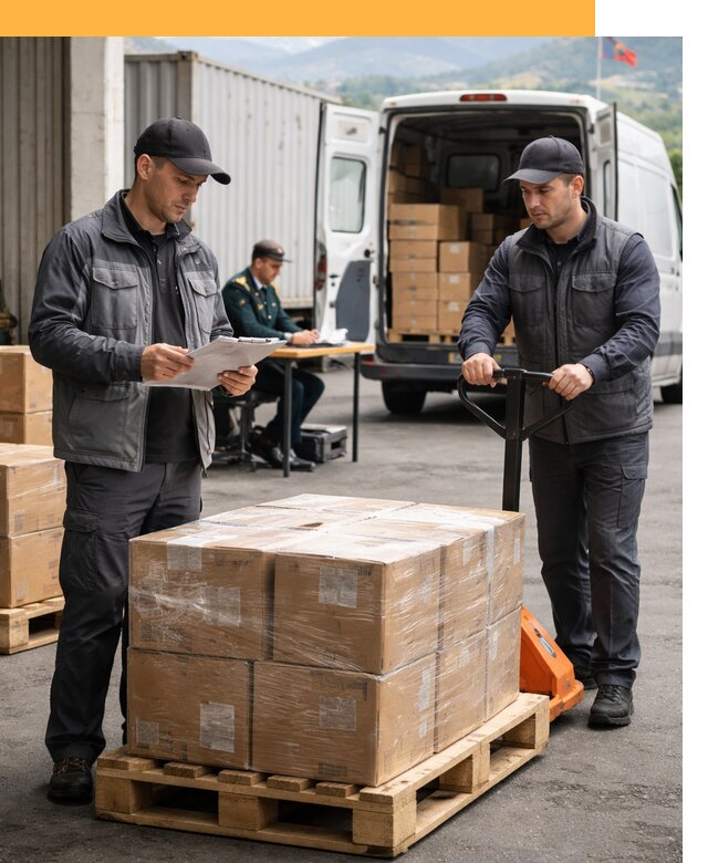 Доставка грузов через Армению, быстрая таможенная очистка от 25515