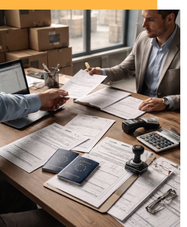 Таможенное оформление грузов из Европы от 8675 руб