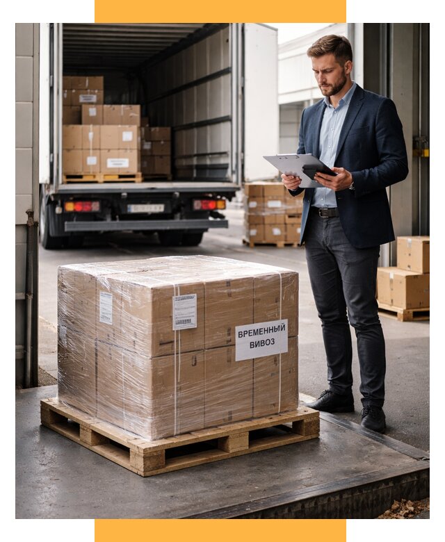 Временный вывоз товаров под ключ от 8165 р. | СетСервис-Крл