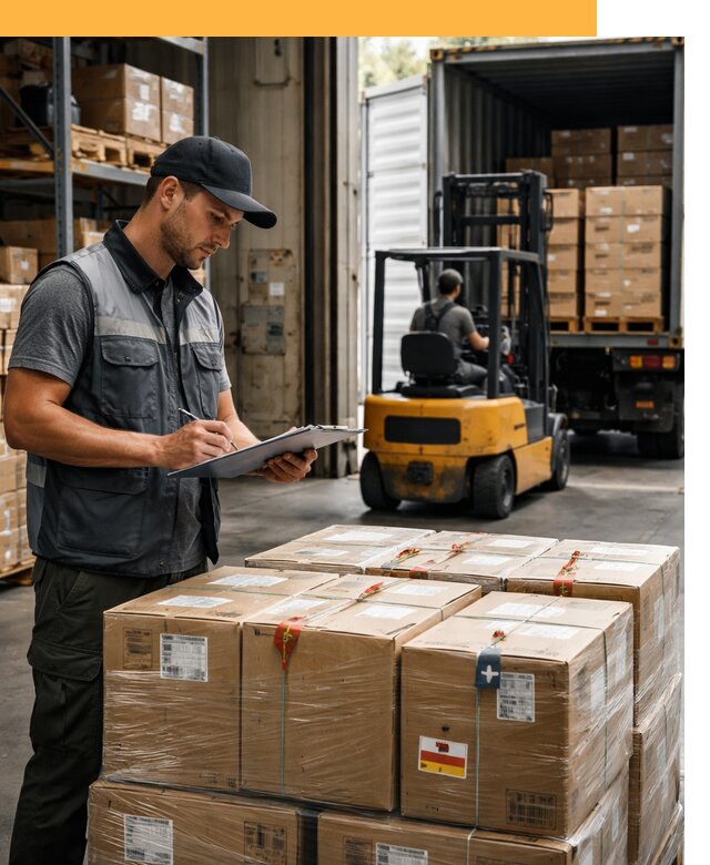 Реэкспорт товаров с таможенным оформлением и доставкой от 12247