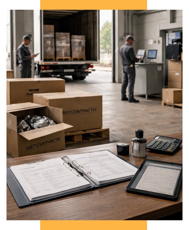 Таможенное оформление автозапчастей под ключ от 8675 р., СетСервис-Крл