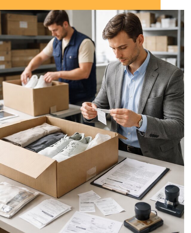 Таможенное оформление одежды и обуви по выгодной цене от 6634 руб