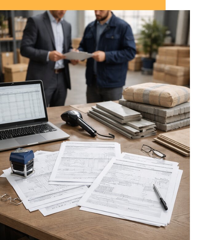 Таможенное оформление строительных материалов от 8675 руб.