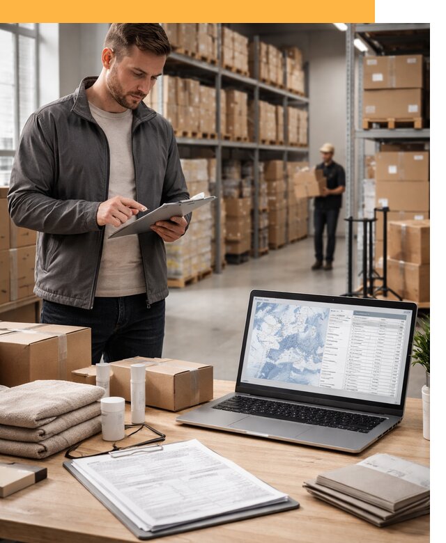 Закупка товаров в Европе под ключ: доставка, таможня от 7655 руб